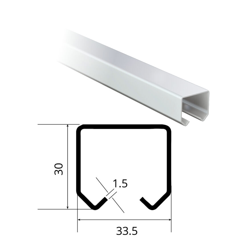 ceiling track system for curtains