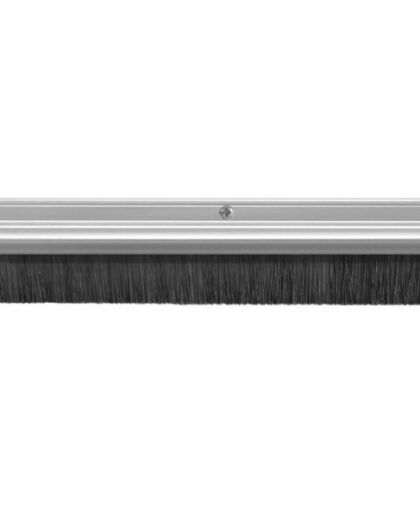 Brush Strip 22mm Bristle 2134mm Mill Aluminium
