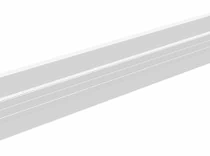 Series Mini 3m White Bottom Track PVC Guide Channel 25kg Capacty