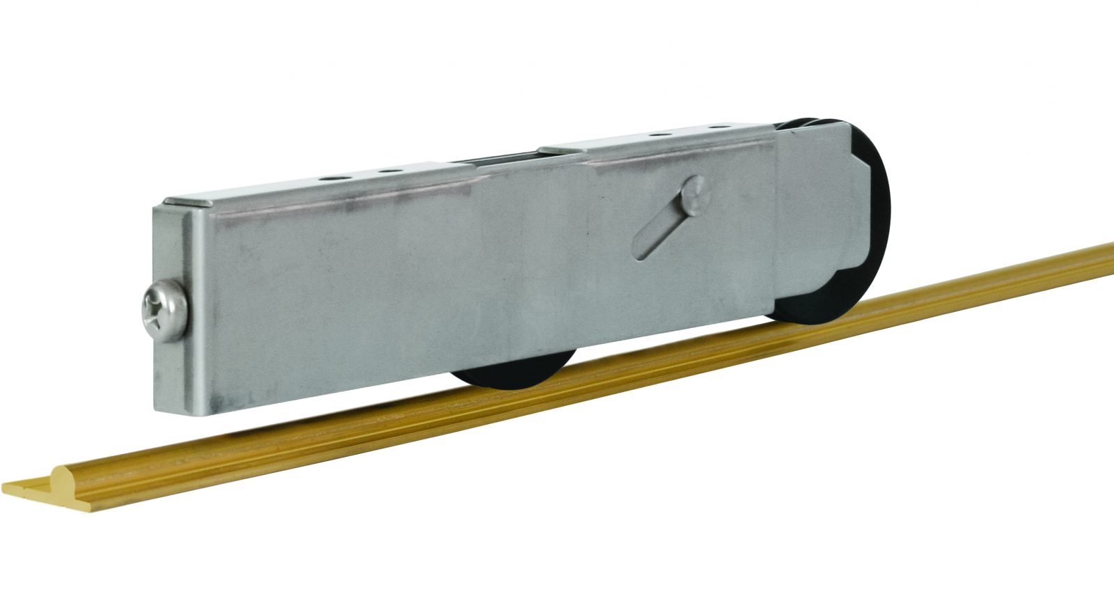Tommaslide bottom roller unit, stainless steel cased, twin wheel, 300kg capacity