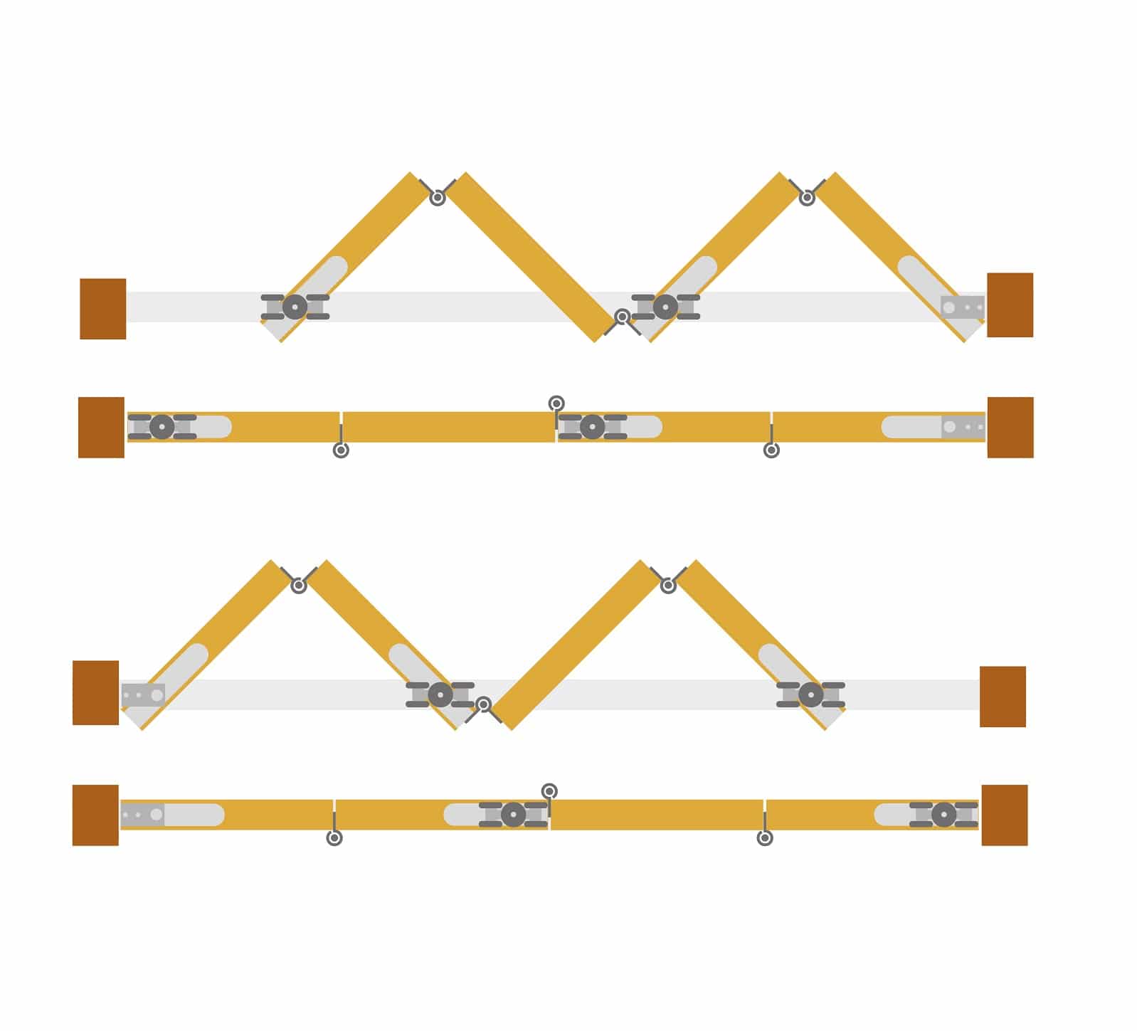 Tommafold Interior Top Hung Sliding Door Kit