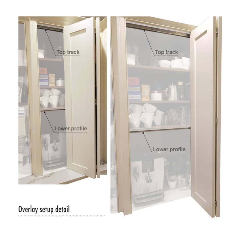 FurnFold Sliding/Folding Cabinet Door System