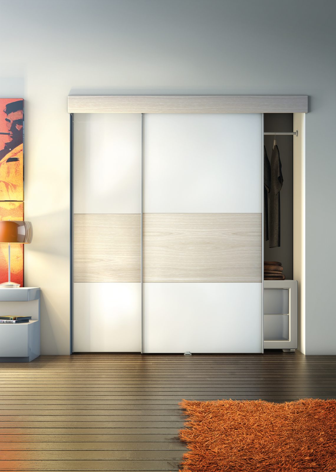 sliding door kits for wardrobes