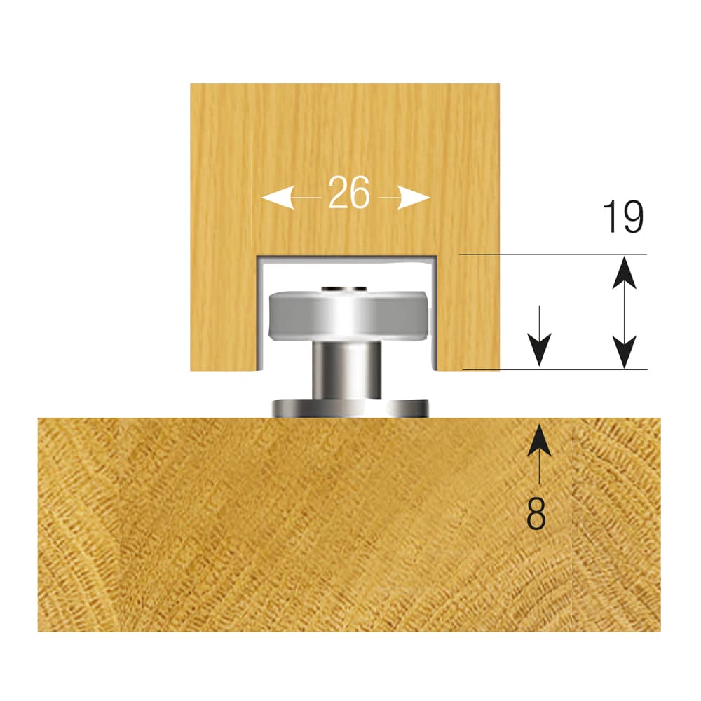 Tommaslide 100 Fast Fix With Soft Close Options - 100kg