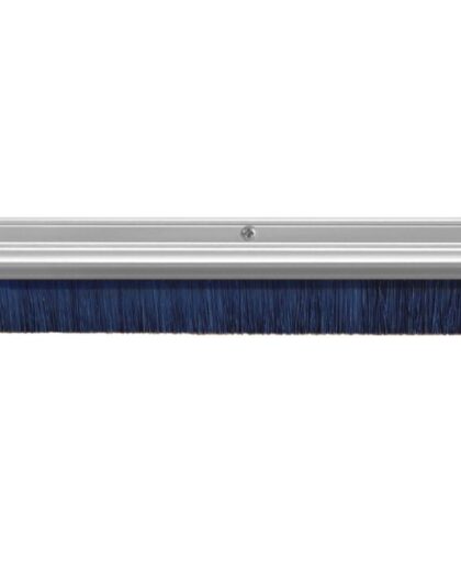 Brush Strip 22mm Bristle 914mm Mill Aluminium
