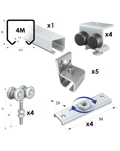a different types of metal parts