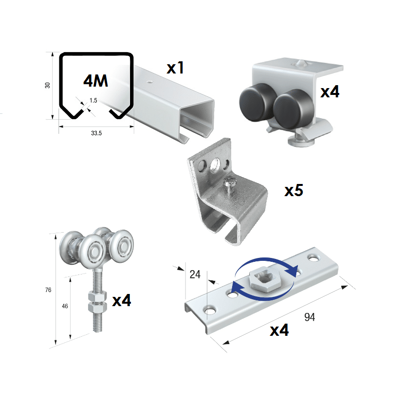a different types of metal parts