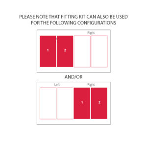 Options for Fitting kit