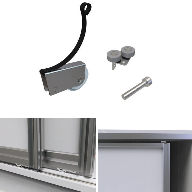 ProSlide 18 Wardrobe Track Kit – Max Door Weight: 50kg