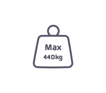 Max weight icon 440kg