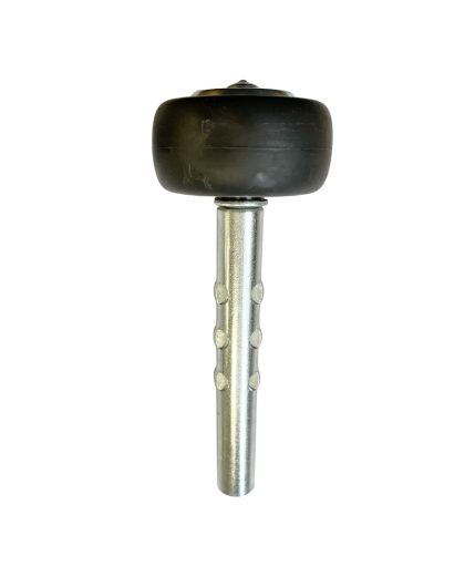 Series 50mm Diameter Rubber Wheel Bottom Guide Roller, On Rag Bolt Shaft
