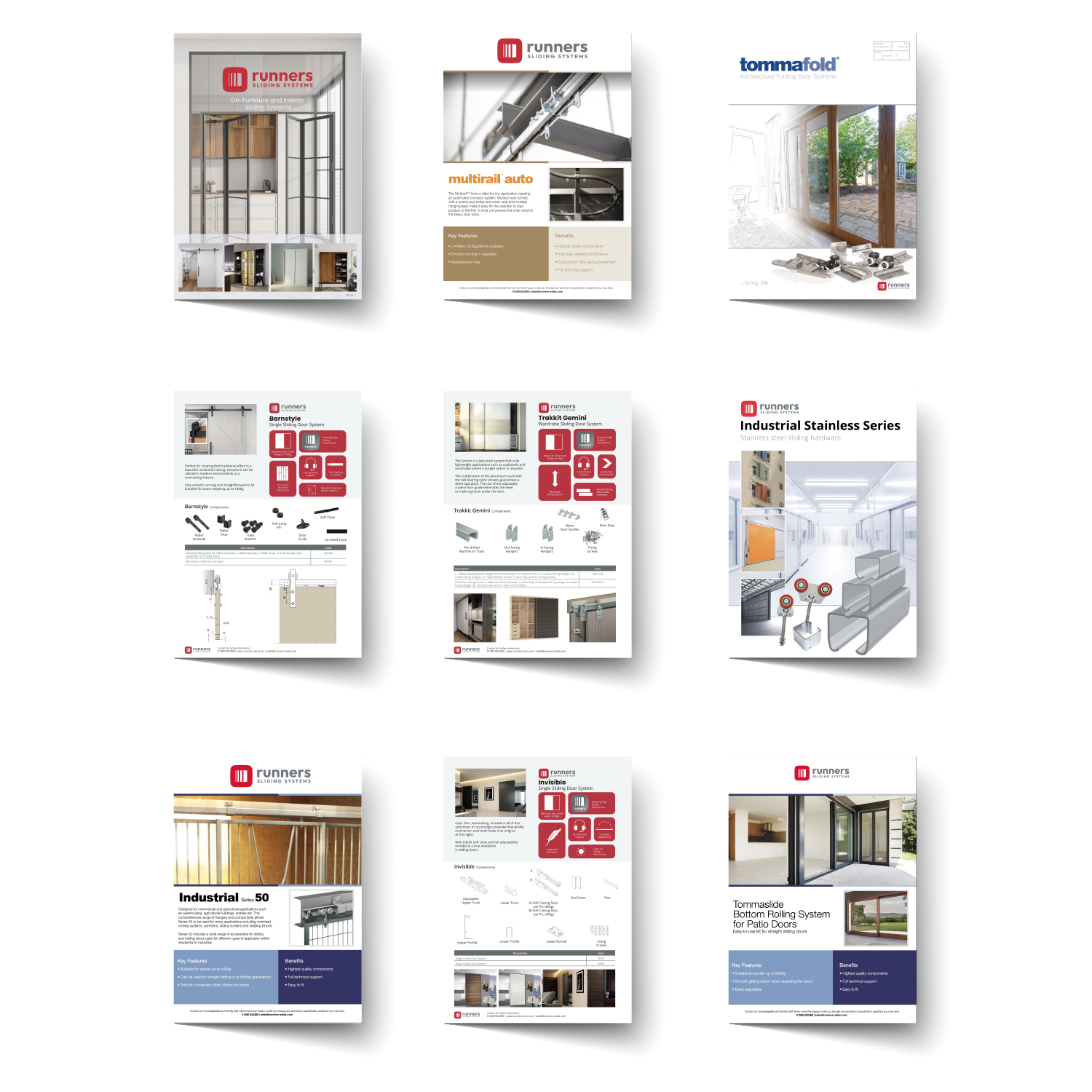 Runners additional datasheet info