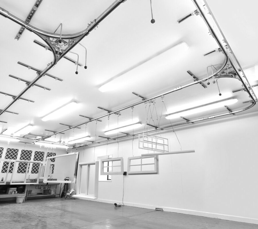 Spray Booth Overhead Conveyor System