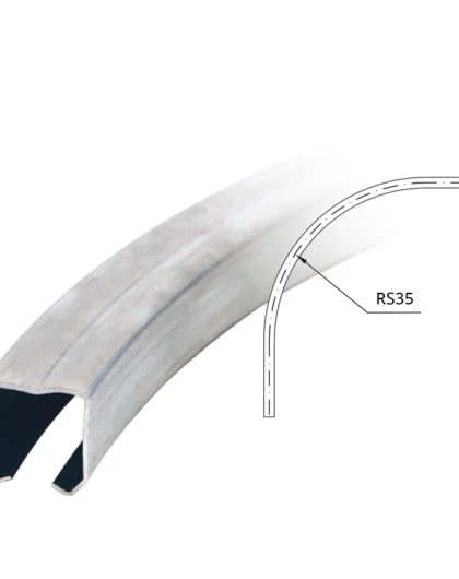 Round the Corner Curved top track, 535mm radius