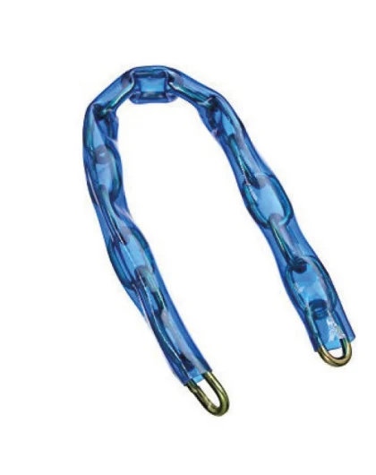 High secruity chain with plastic sleeve