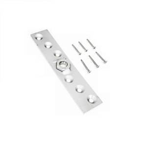 Series St/St 316 Grade Suspension Plate Set for Wooden Doors, Pair