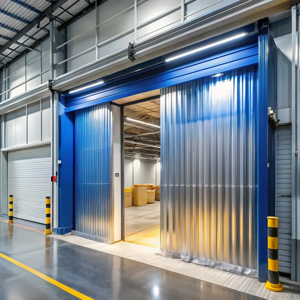 Industrial sliding door