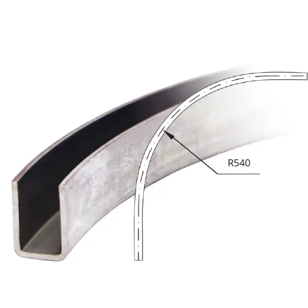 Round the Corner curved curved bottom track, 540mm radius