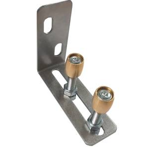 Series Wall Mounted Double Bottom Guide, For up to 90mm thick doors