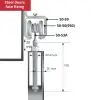 Series 50 Steel doors face fixing-2