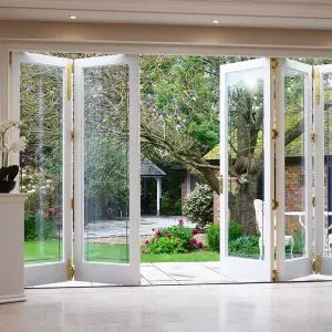 Tommafold 60 – Top Hung Exterior Bi-Folding Door System – Max Panel Weight: 75kg