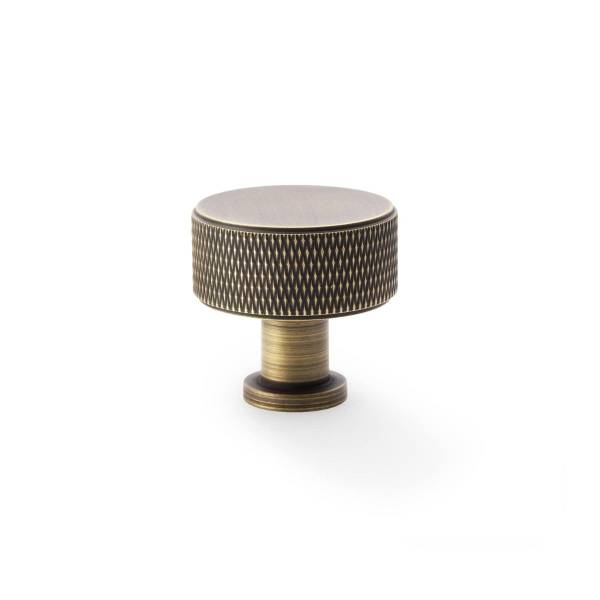 Select Calvary Knurled Cabinet Knob 35mm