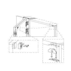 Adjustable support pin