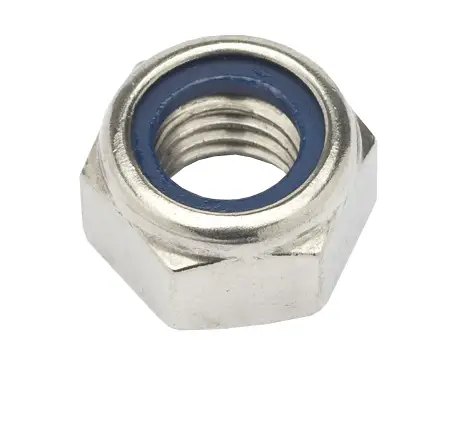 Hexagon Nylon Insert Nut BZP
