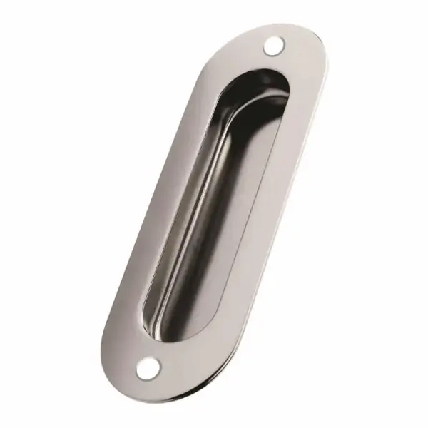Flush Pull Radius End 120 x 40mm