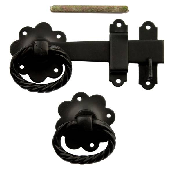 Twisted Ring Gate Latch 150mm